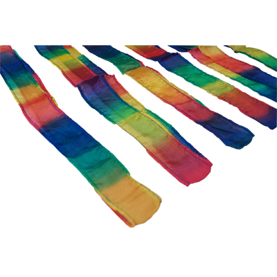 Thumb Tip Streamer 12 pack (1 inch x 34 inch) by Magic by Gosh - Tricks by Murphy's Magic Supplies, Inc.