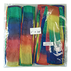 Thumb Tip Streamer 12 pack (1 inch x 34 inch) by Magic by Gosh - Tricks by Murphy's Magic Supplies, Inc.