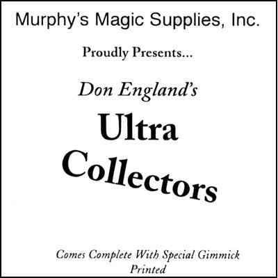 Don England's Ultra Collectors - Trick by Murphy's Magic Supplies, Inc.