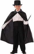 Black 36" Magician's Cape Child Costume Accessory by HalloweenStore.com