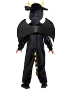 Black Dragon Zipsters Child Costume by HalloweenStore.com