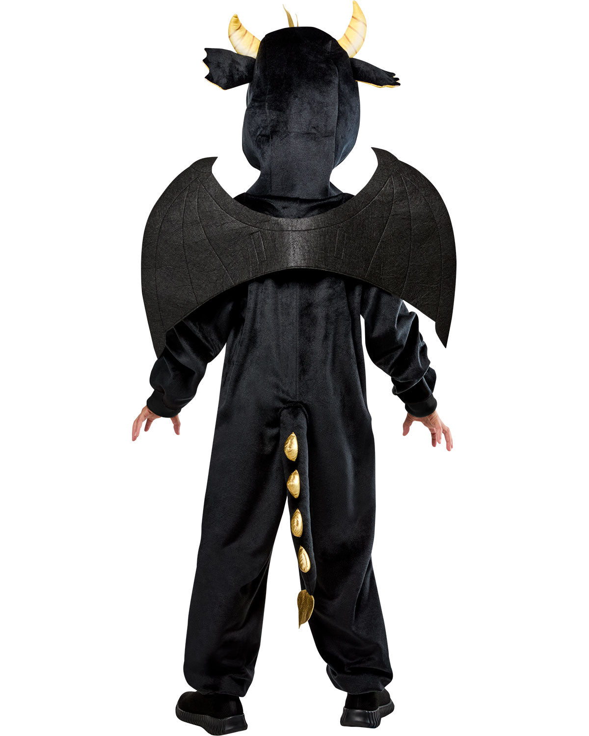 Black Dragon Zipsters Child Costume by HalloweenStore.com