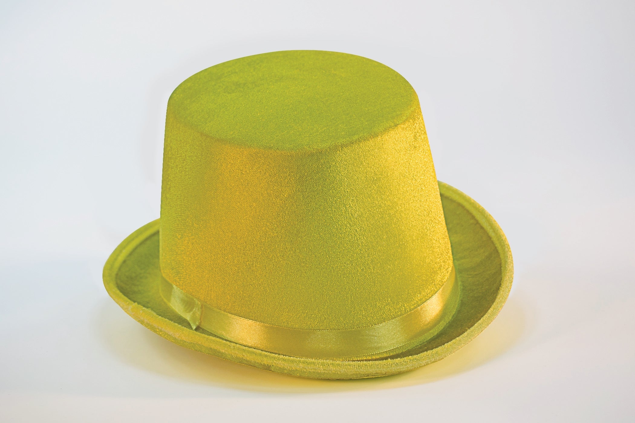 Deluxe Yellow Top Hat by HalloweenStore.com