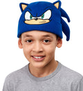 Sonic The Hedgehog Blue Beanie Stocking Cap Child Hat by HalloweenStore.com