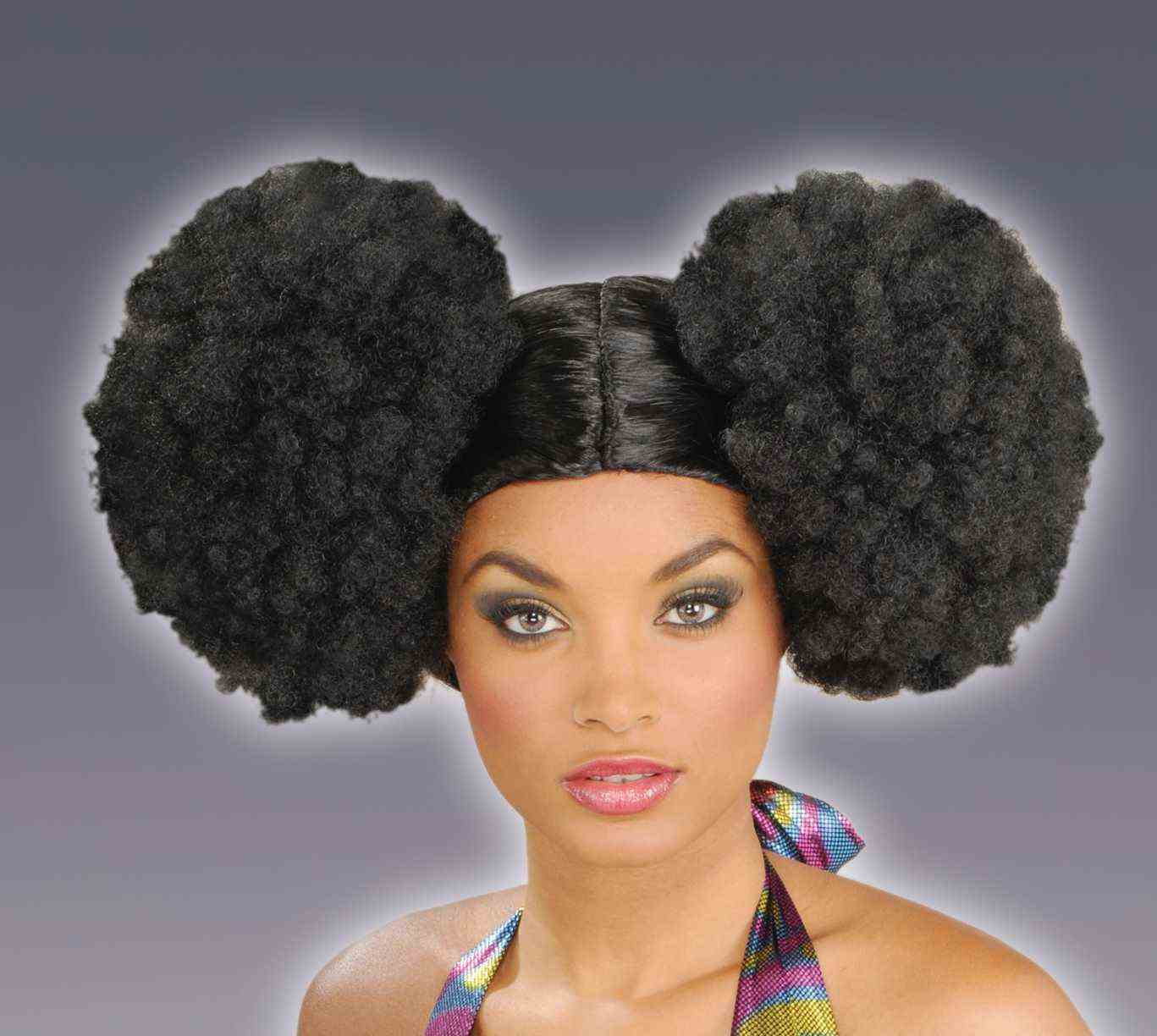 Disco Puff Afro Wig 60's 70's by HalloweenStore.com