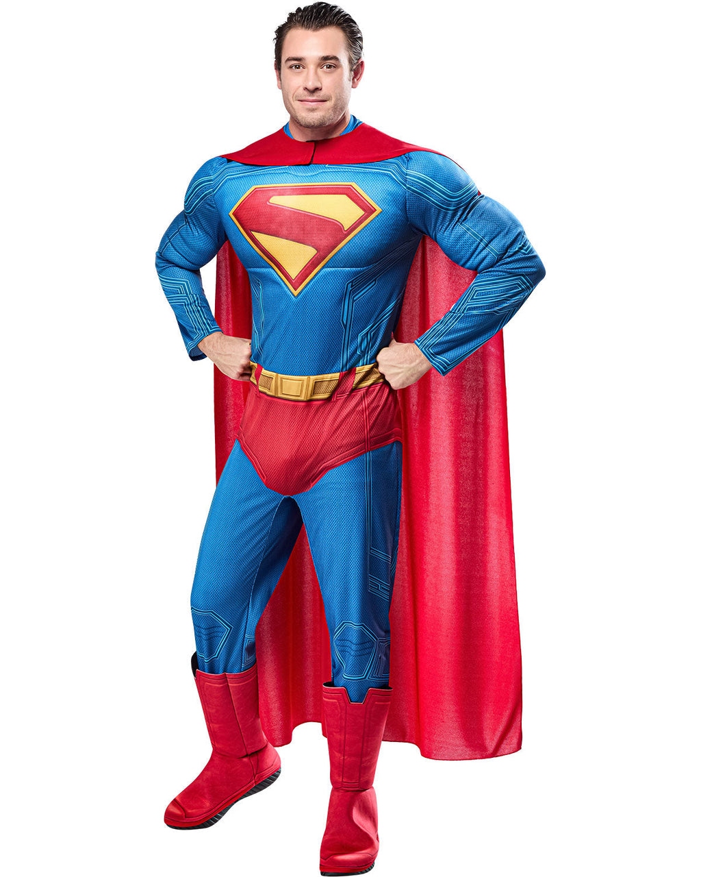 Superman 2025: Superman Cape Adult Accessory by HalloweenStore.com