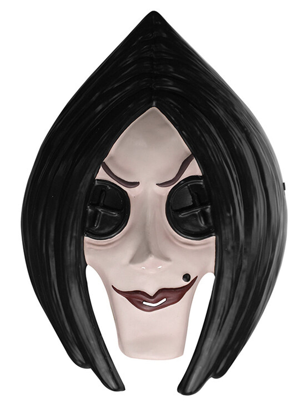 Coraline: The Other Mother Plastic Adult Half Mask by HalloweenStore.com