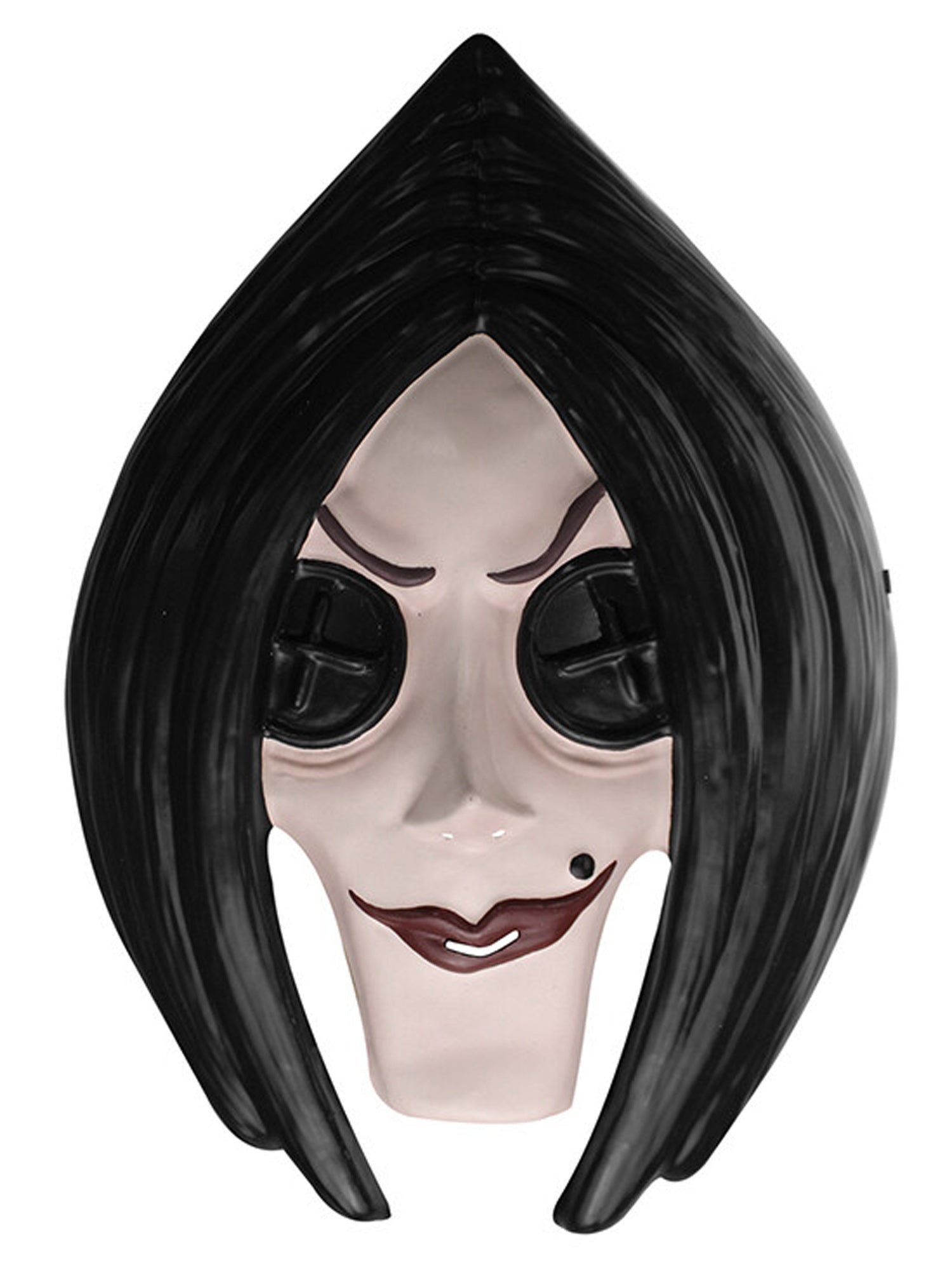 Coraline: The Other Mother Plastic Adult Half Mask by HalloweenStore.com