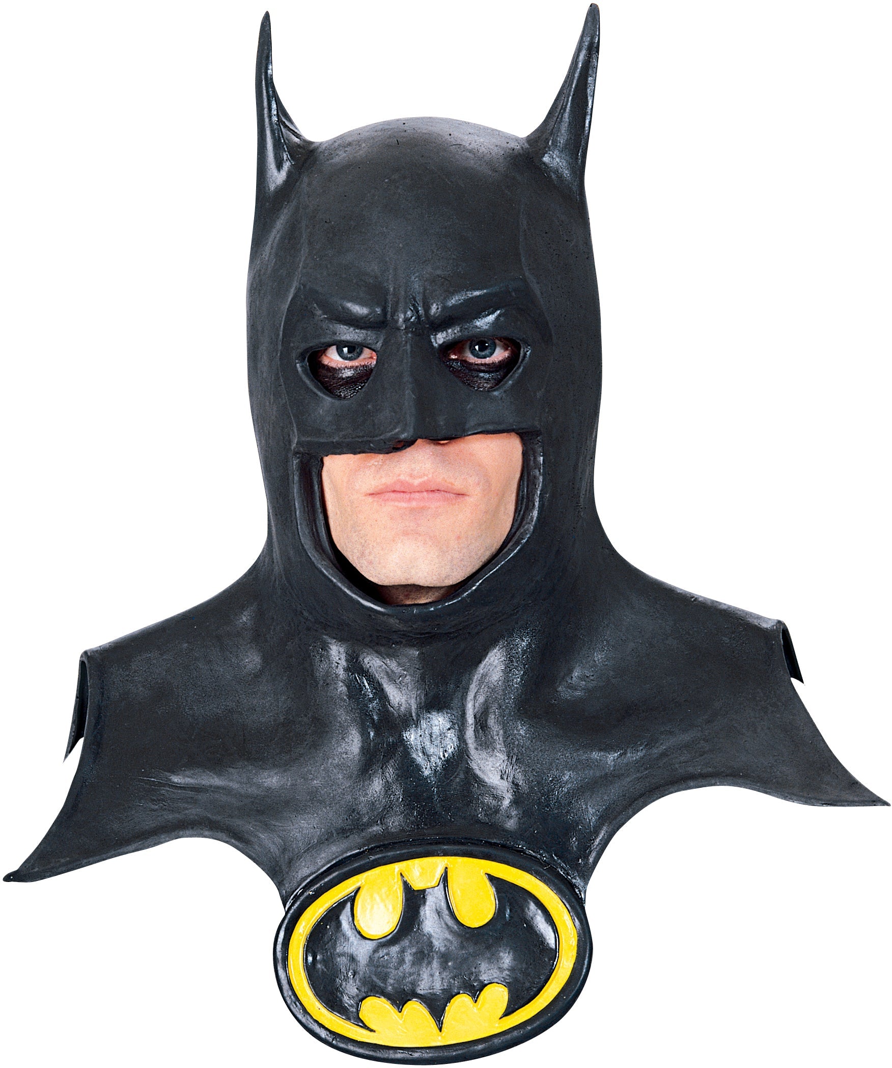 Batman Movie Deluxe Over the Head Mask with Cowl Officially Licensed by HalloweenStore.com