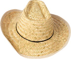 Straw Harvest Cowboy Farm Hand Costume Hat by HalloweenStore.com