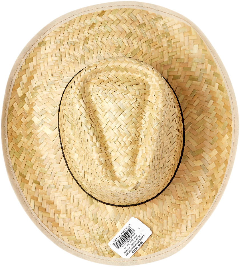Straw Harvest Cowboy Farm Hand Costume Hat by HalloweenStore.com