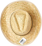 Straw Harvest Cowboy Farm Hand Costume Hat by HalloweenStore.com