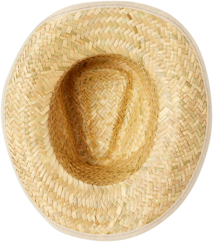 Straw Harvest Cowboy Farm Hand Costume Hat by HalloweenStore.com