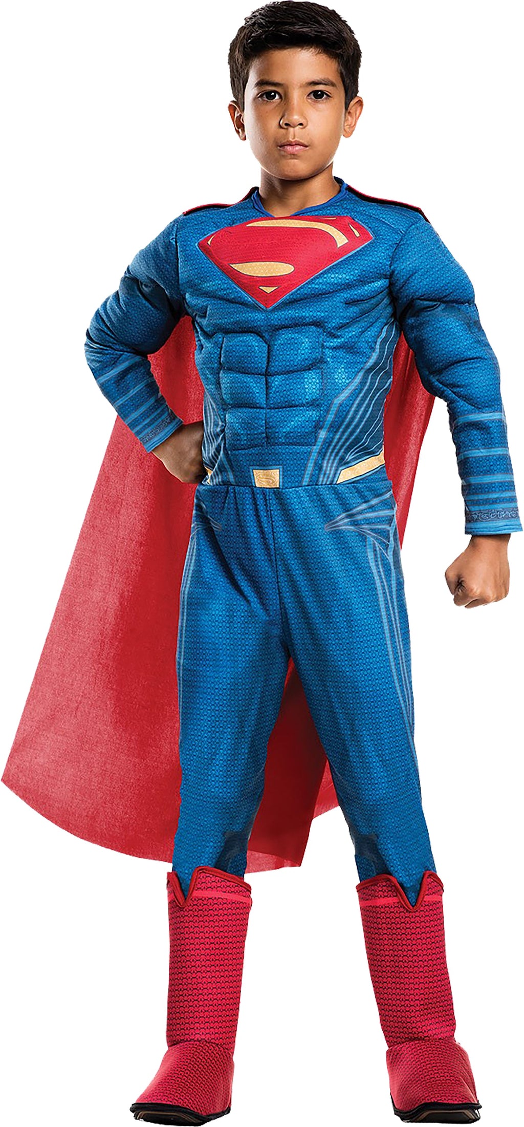 DC Comics Deluxe Superman Boys Costume by HalloweenStore.com