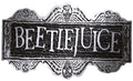 Beetlejuice Wall Art Street Sign Halloween Decoration by HalloweenStore.com