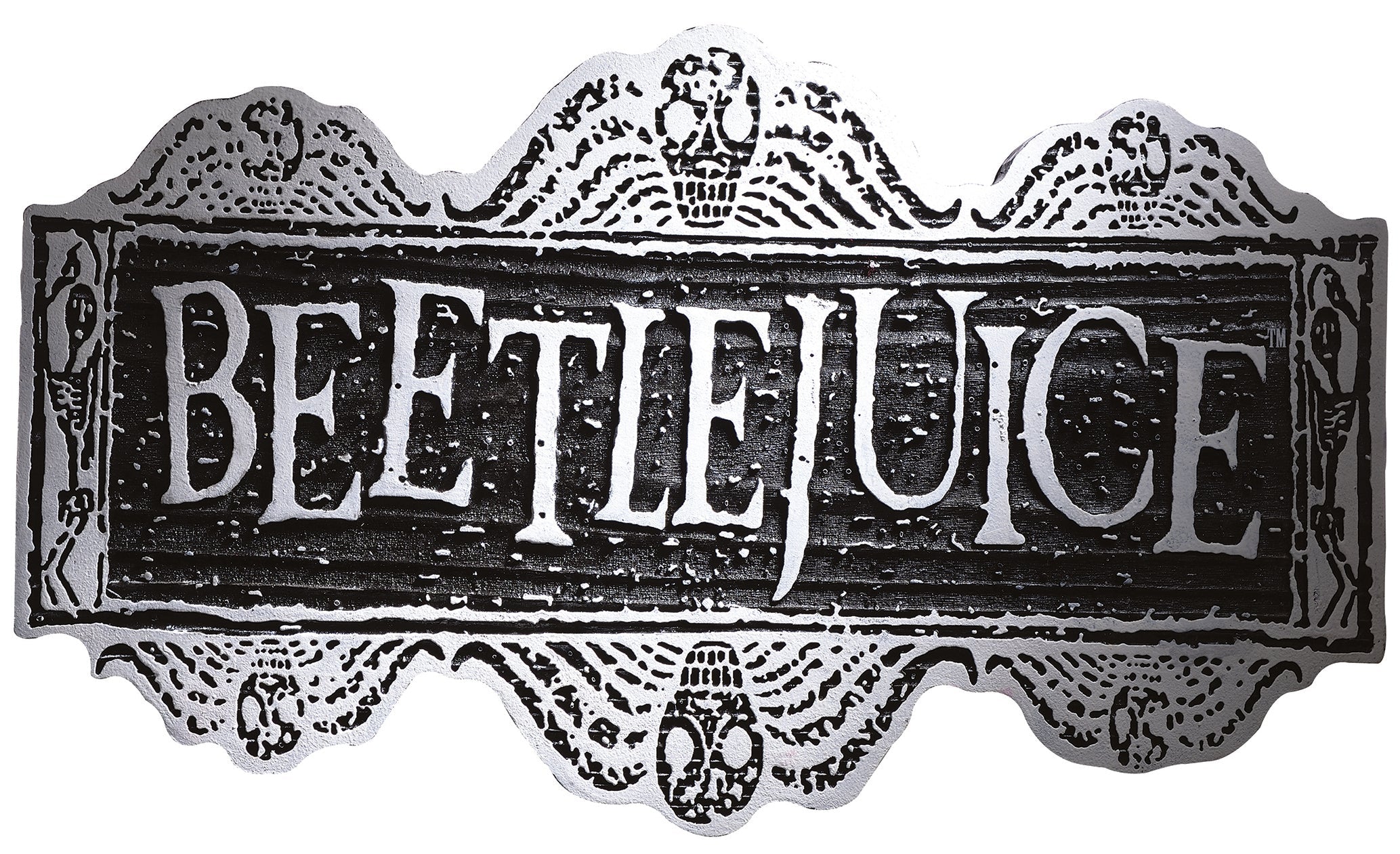 Beetlejuice Wall Art Street Sign Halloween Decoration by HalloweenStore.com