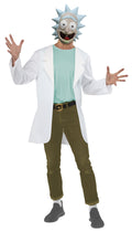 Rick and Morty: Rick Lab Coat and Mask Adult Costume by HalloweenStore.com