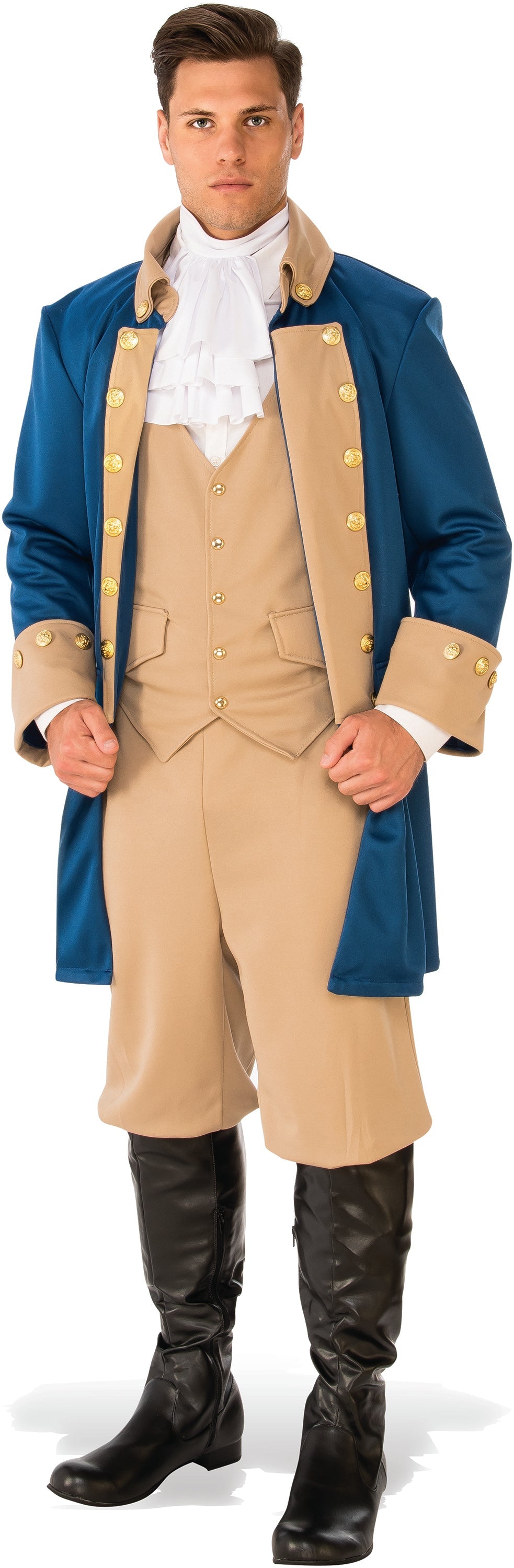 Patriotic Man Founding Father 1776 Adult Costume by HalloweenStore.com