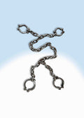 Jumbo Prison Hand and Leg Shackles Accessory by HalloweenStore.com