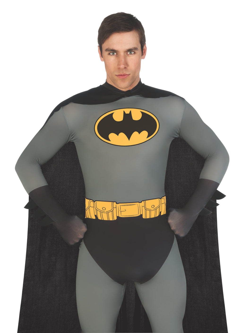 DC Comics Adult Batman 2nd Skin Zenati Super Suit by HalloweenStore.com