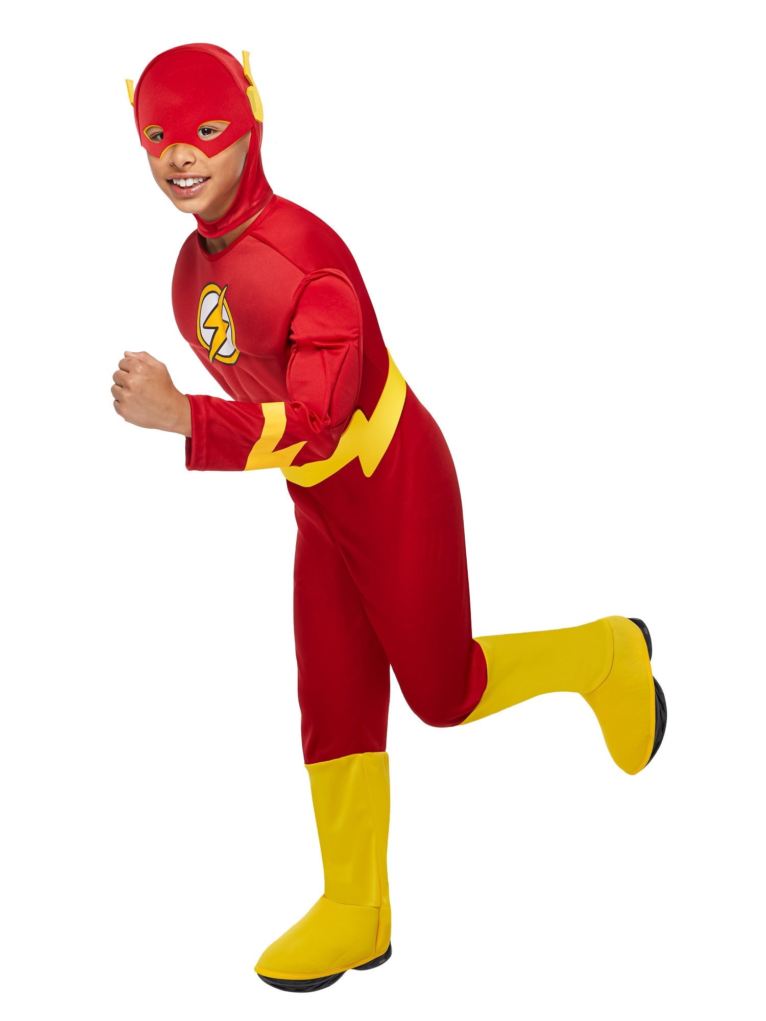 The Flash DC Comics Deluxe Muscle Chest The Flash Child's Costume by HalloweenStore.com