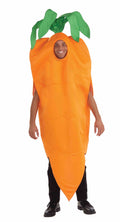 Carrot Costume for Adults, Unisex Standard Orange by HalloweenStore.com