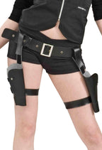 Tomb Raider Vixen Thigh Holster Set Adult Costume Accessory by HalloweenStore.com