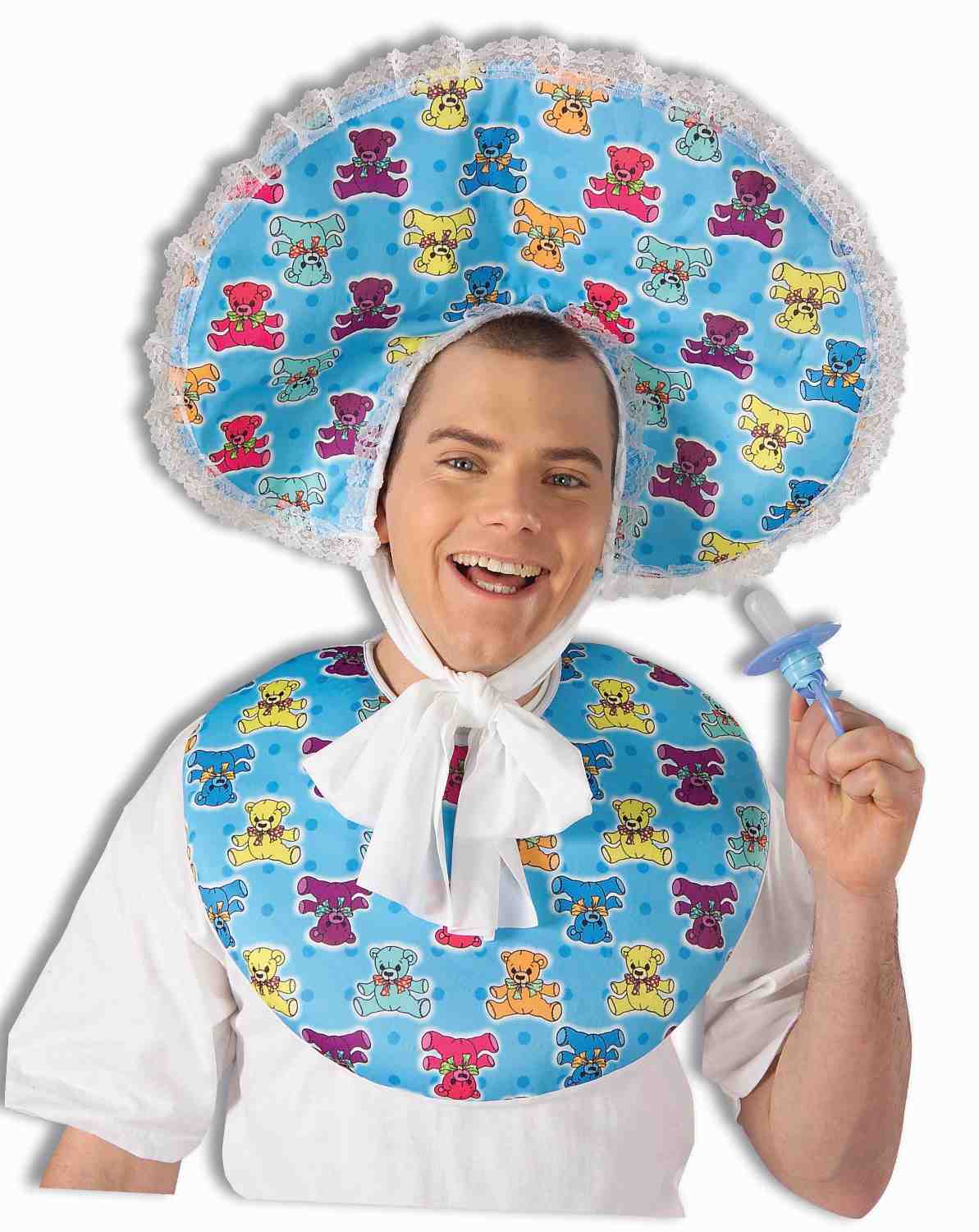 Big Baby Adult Costume Accessories Blue by HalloweenStore.com