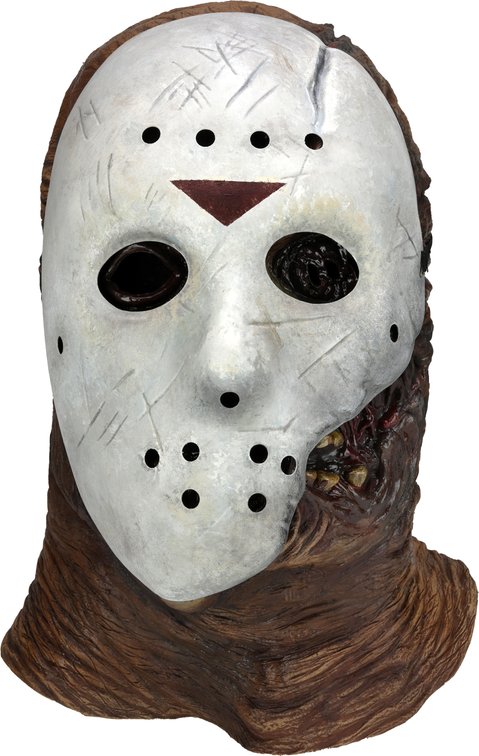 Friday The 13th Jason Voorhees Head Removable Hockey Mask by HalloweenStore.com