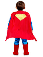 Superman Deluxe Muscle Jumpsuit Toddler Costume Officially Licensed by HalloweenStore.com
