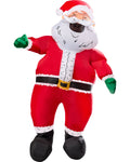 Inflatable Santa Clause Adult Costume With Battery Powered Fan One Size by HalloweenStore.com