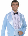 Dumb and Dumber White 70's Prom King Shirt Front by HalloweenStore.com