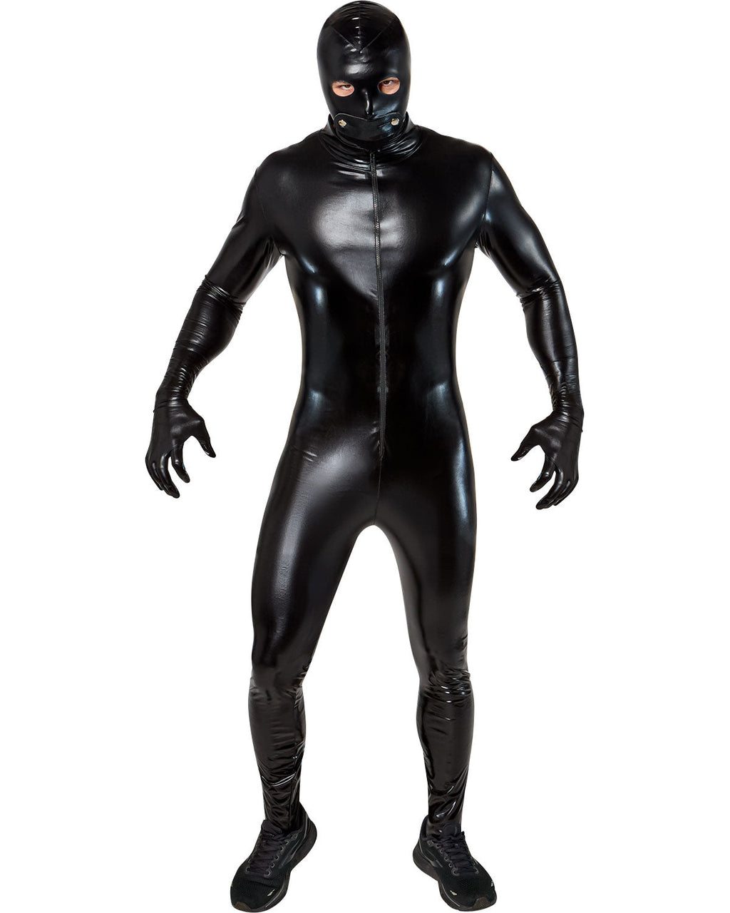 Rubber Man Gimp Suit Black American Horror Story Adult Costume by HalloweenStore.com