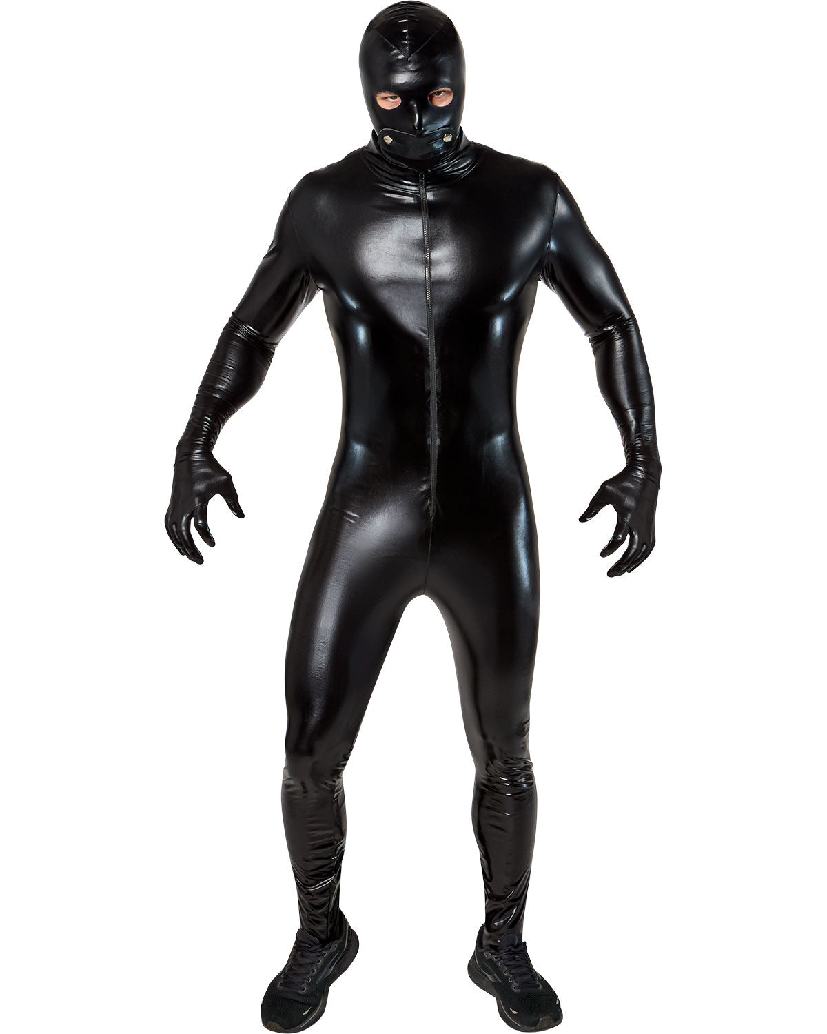 Rubber Man Gimp Suit Black American Horror Story Adult Costume by HalloweenStore.com