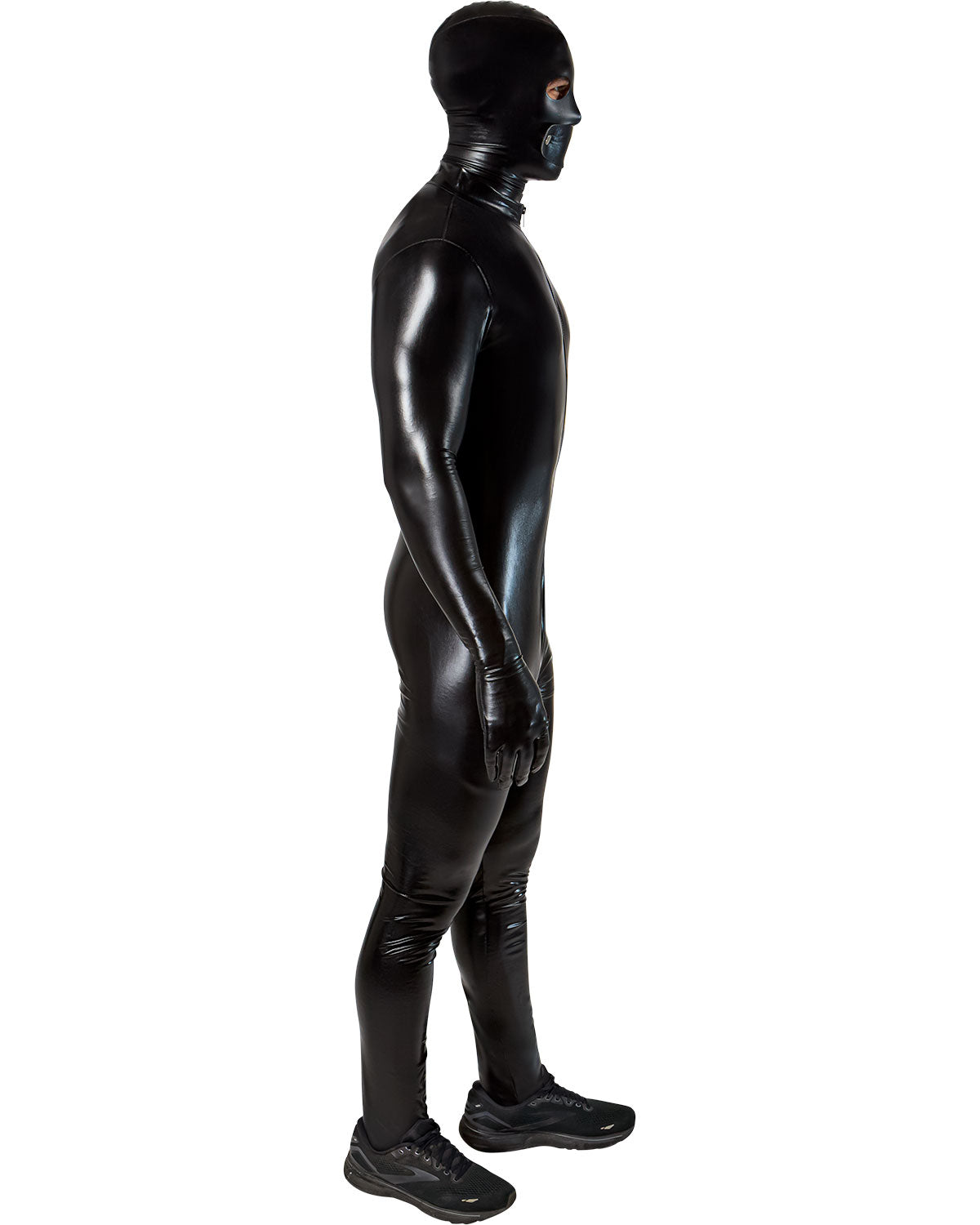 Rubber Man Gimp Suit Black American Horror Story Adult Costume by HalloweenStore.com