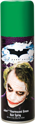 DC Comics The Joker Green Hairspray Costume Accessory -3oz Can by HalloweenStore.com