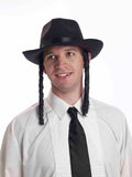 Rabbi Netanyahu Hat with Payes Costume Accessory by HalloweenStore.com