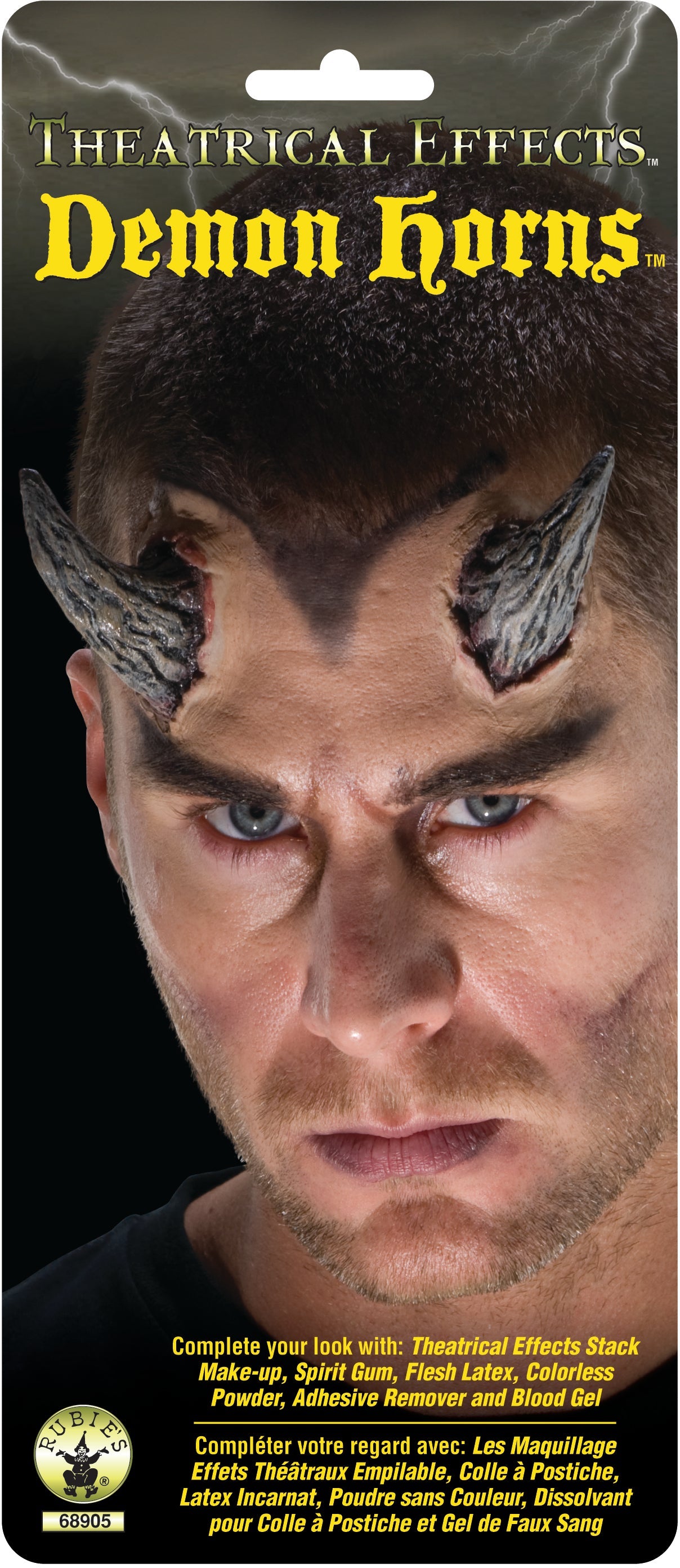 Demon Horns Costume Accessory Makeup Kit by HalloweenStore.com