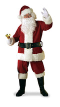 Ultra Deluxe Santa Claus Suit Adult Costume by HalloweenStore.com
