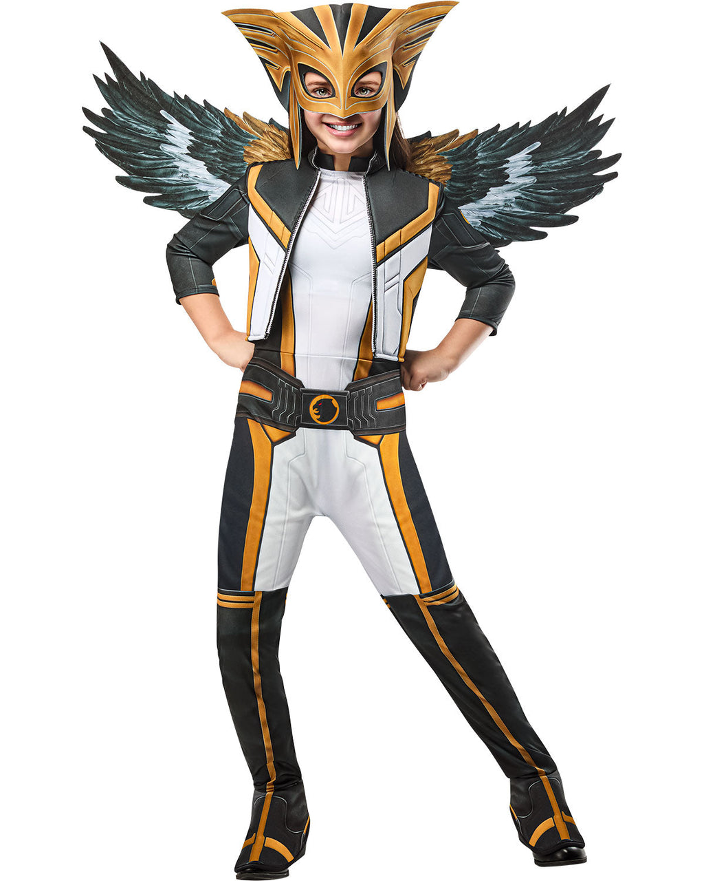 Hawk Girl Child Superman Movie Costume Rubie's Officially Licensed by HalloweenStore.com