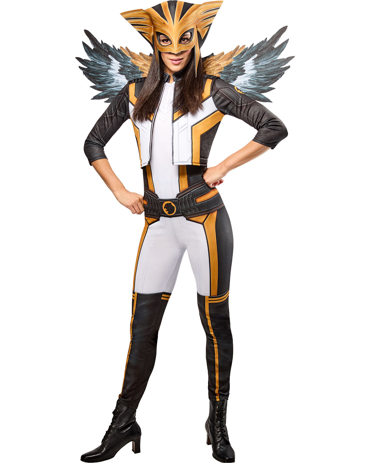 Hawkgirl Superman Movie Costume Dress Adult Officially Licensed by HalloweenStore.com