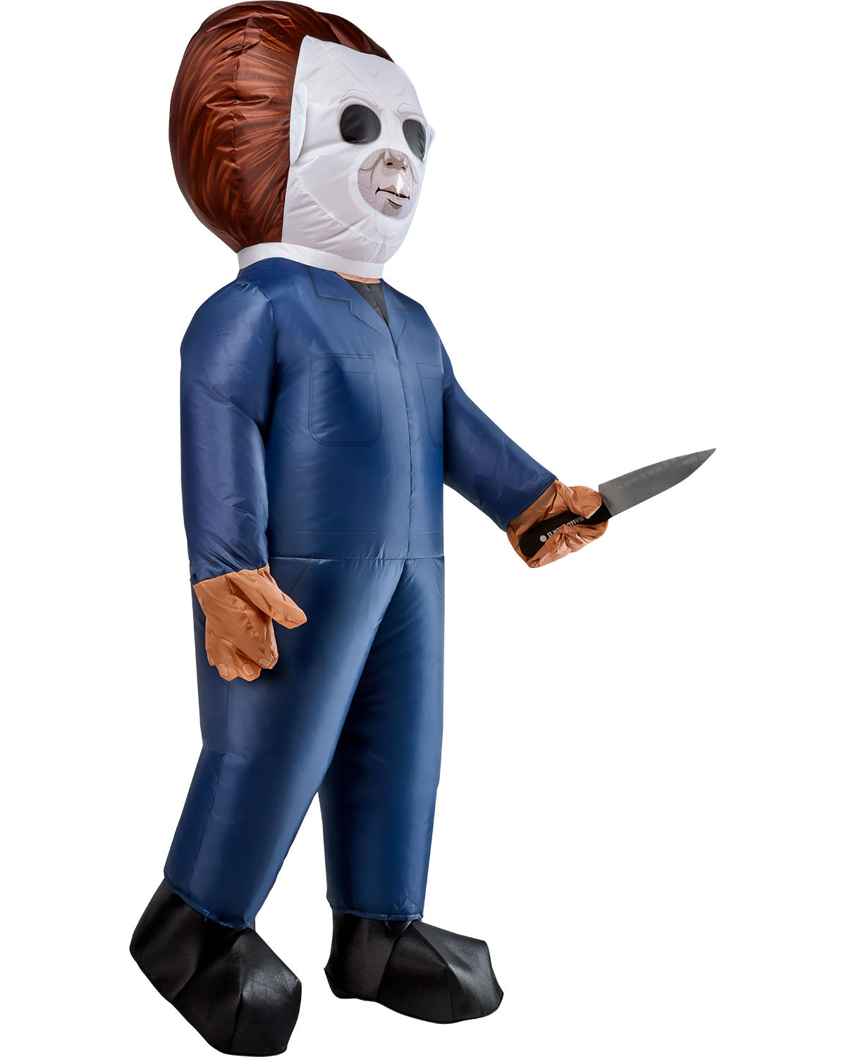 Inflatable Michael Myers Adult Costume With Battery Powered Fan One Size by HalloweenStore.com