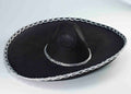 Black Sombrero With Oversized Brim Adults Hat by HalloweenStore.com