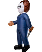 Inflatable Michael Myers Adult Costume With Battery Powered Fan One Size by HalloweenStore.com