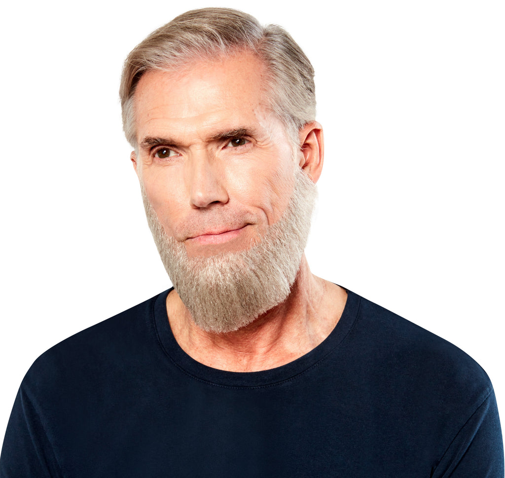 Human Hair Full Character Professional Costume Beard 2024 by HalloweenStore.com