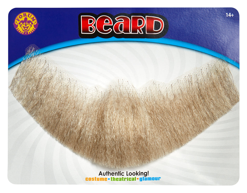 Human Hair Full Character Professional Costume Beard 2024 by HalloweenStore.com