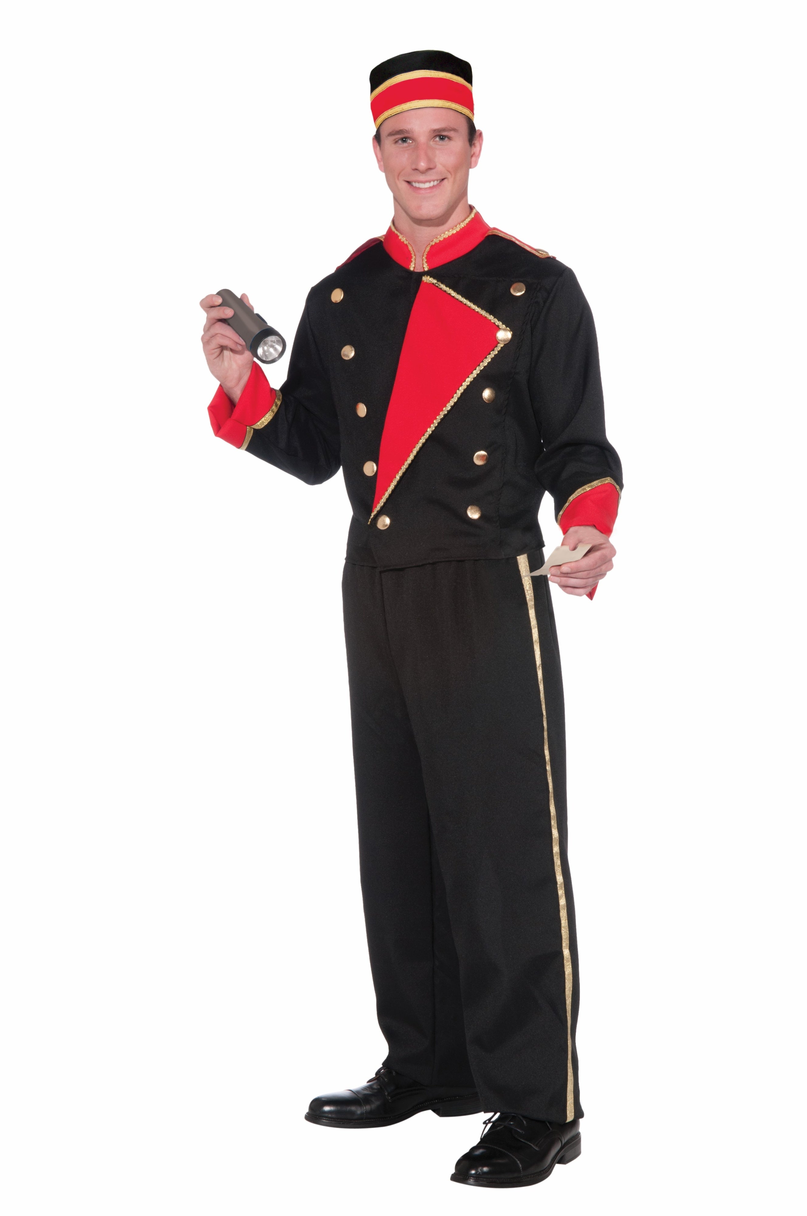 Vintage Hollywood Movie Usher Men's Costume Standard by HalloweenStore.com