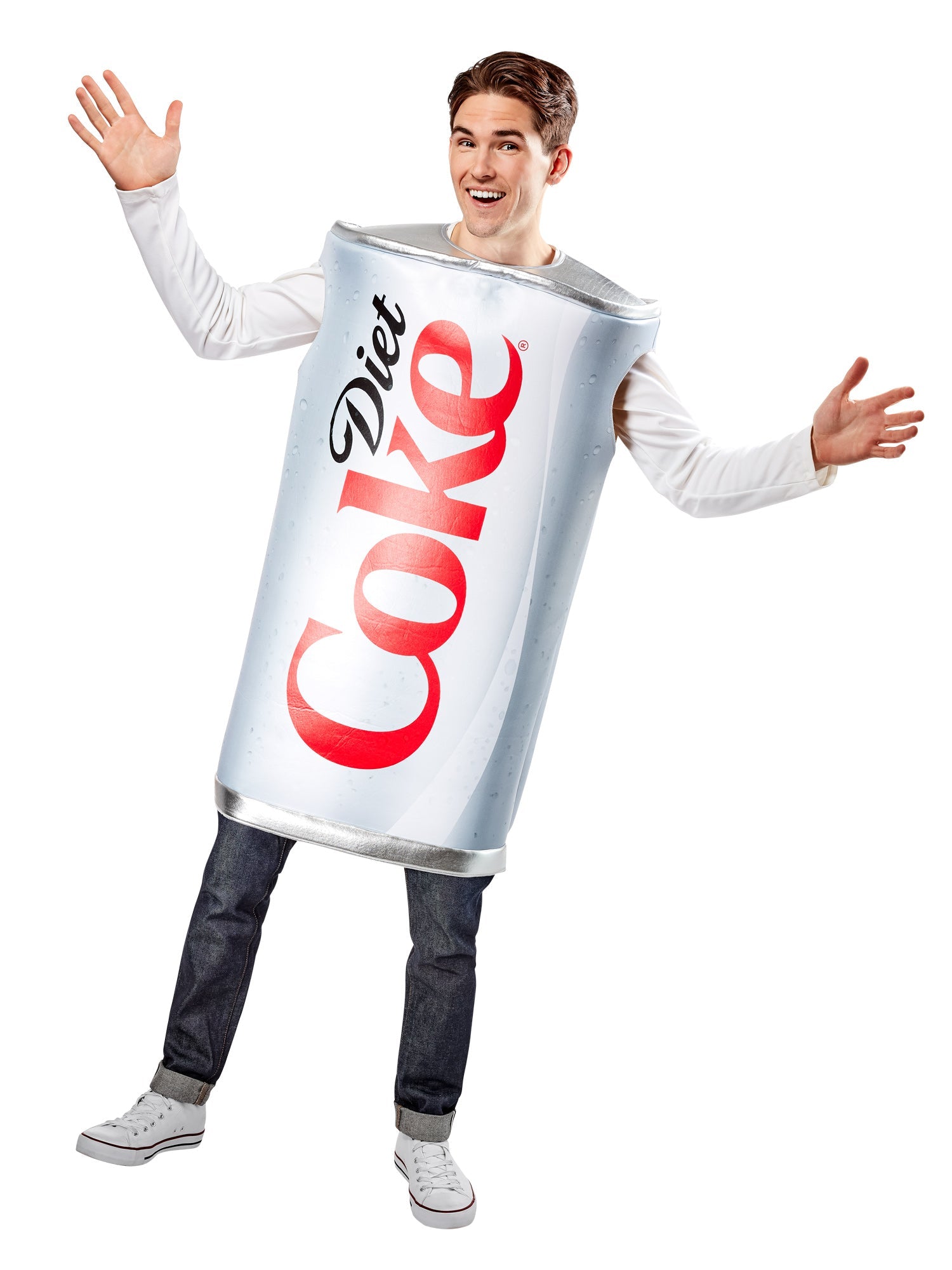 Diet Coke Can Foam Tunic Adult Costume Standard Size by HalloweenStore.com