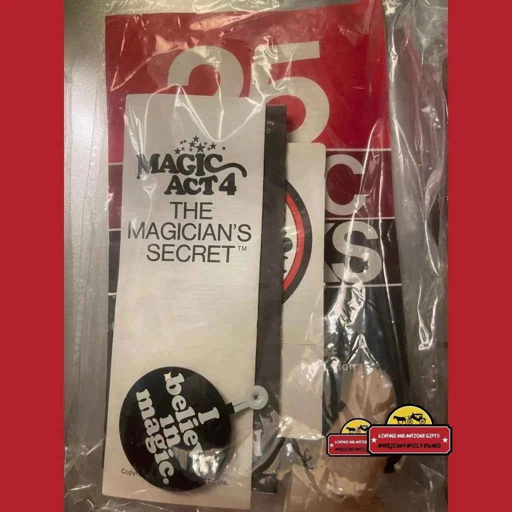 Vintage 1975–1976 25 Magic Tricks Kit 🪄 NOS Reiss Games