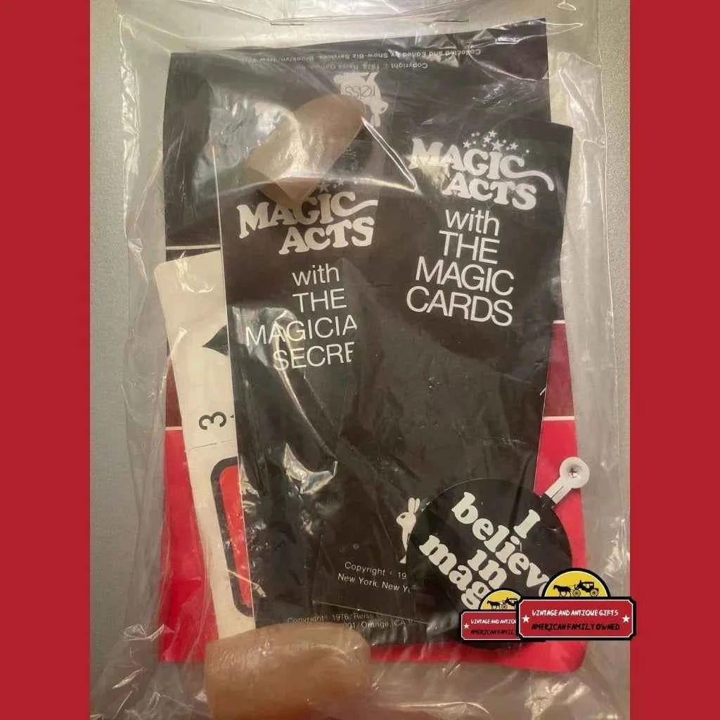 Vintage 1975–1976 25 Magic Tricks Kit 🪄 NOS Reiss Games
